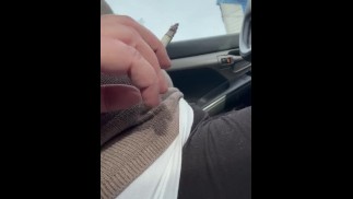 Cigarrillo y chorro accidental en mi descanso