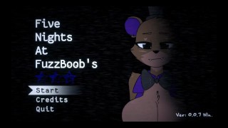 Five Nights at Fuzzboobs [ JEU HENTAI FNAF PORNPLAY ] Ep.1 espagnole poilue effrayante