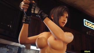 FINAL FANTASY VII Remake | Nude Tifa Hot Coupures 🍑 | [R18+]