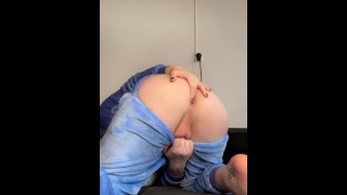 Cute puta femboy presumiendo (masturbación, digitación)