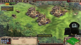 【Age Of Empire 2】007 2V6 we extend the peace time then finnally let them suck us