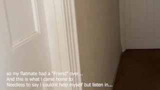 Asmr- à l’écoute de la baise de colocataire