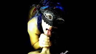 Blowjobs Blue hair in pov