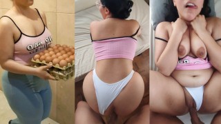 Мой сосед любит по утрам съедать целое яйцо.