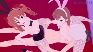 Mikoto Misaka et Kuroko Shirai et j’ai des relations sexuelles 3P intenses - Un certain scientifique Railgun Hentai