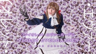 Busty Angel Youngs comme VIOLET EVERGARDEN montrant sa gratitude porno EN VR