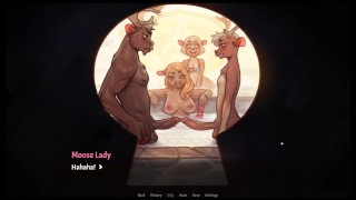 My Pig Princess [Jeu HENTAI] Ep.9 leurs bites dressées se touchent dans le bain public!