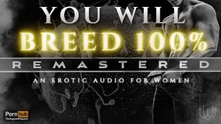 You Will Breed [Remastered] - An Extreme Breeding Kink ASMR Roleplay audio érotique pour femmes [M4F]