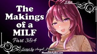 F4M ASMR Mom's Hot Friend x College Student - Ajudando-a a ter uma Baby - Parte 3 e 4