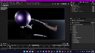 Comment faire une simulation de particules de liquide cum dans Blender - Azzura