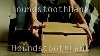 Nuevo zapato de trabajo de 10 hombres y medio Black remolque GRATIS HoundstoothHank
