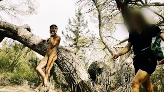 I was caught fucking with my friend in the woods!