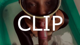 CLIP PIPE AVEC MASQUE DE PLONGÉE