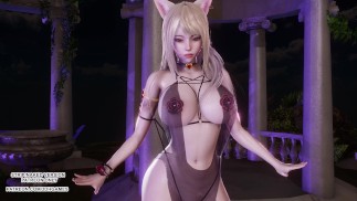 [MMD] JISOO - FLOWER Ahri Sexy Kpop Dance League of Legends Hentai sin censura 4K 60FPS