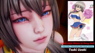 Uzaki-chan veut sortir ! - Tsuki Uzaki × Tutorat After School Cheerleading - Version Lite