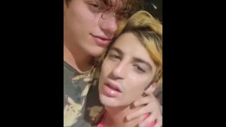 Hot emo twinks kussen
