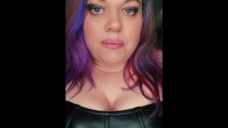 BBW spit play