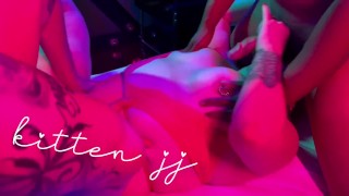 KittenJJ Gangbang Fun, Plus de contenu sur mon FANSLY KittenJJ, Pussy Pounding Fun, Airtight