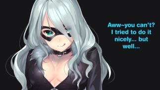 Black Cat vous surprend sur votre devoir de garde Hentai Joi Cbt (Mommydom Nippleplay BDSM Bondage)