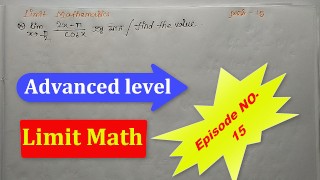 Mathématiques limites avancées de l’enseignement de l’Université Harvard par bikash Educationre Partie 15