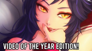 Gangbang Ahri - 9 queues, 9 mecs (Hentai JOI)