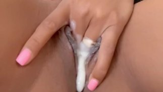 CUM PINGA DA MINHA BUCETA ENQUANTO EU ORGASMO