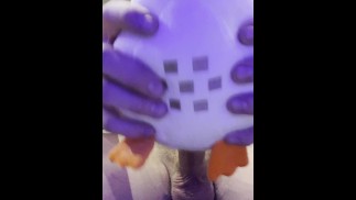 チキンぬいぐるみは猫を破壊します