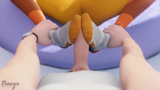 Tracer sait Your Secret footjob