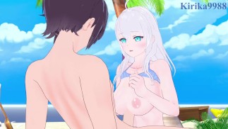 Alisa Mikhailovna Kujou et moi avons des relations sexuelles intenses - Alya cache parfois ses sentiments dans le hentai russe