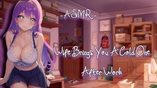 ASMR| [Hraní rolí] Manželka vám přinese studený po práci [F4M]