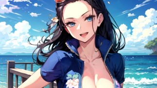 Możesz pieprzyć Nico Robina tak długo, jak chcesz - One Piece JOI