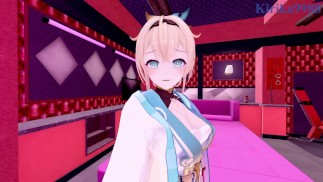 Kazama Iroha et moi avons des relations sexuelles intenses dans une pièce secrète. - Hololive VTuber POV Hentai