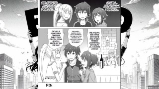 Darkness X Kazuma X Megumi - Darkness et Megumi baisent avec Kazuma - Manga porno