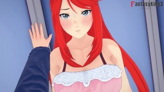 Kushina Uzumaki Stiefmoeder Sarada Uchiha Stap S | Boruto Hentai | Volledige film op Patreon