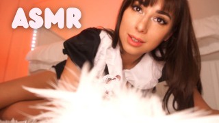 LUNAREXX ASMR FEMME DE MÉNAGE COQUINE VOUS DONNE DES BAISERS