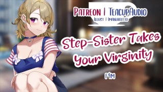 ステップシスターはあなたの処女を取ります(f4m)(NSFWオーディオロールプレイ)