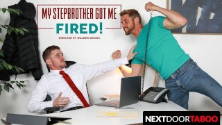 Naughty Stepbro Flip baise hunk au bureau - Ryan Jordan, Johnny Ford - NextDoorTaboo