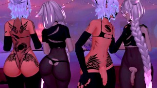 Cute os amigos femboy estão com tesão demais para jogar...