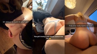 compilation de filles d'université sur Snapchat de baise sale