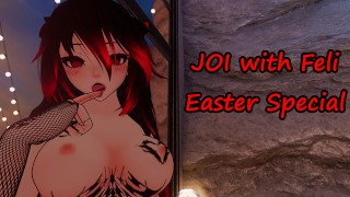 Horny Catgirl vous laisse jouir en elle pour Pâques ~ [JOI avec Feli - Pâques spéciale]