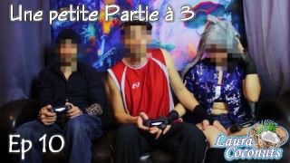 LauraCoconuts #10 - Une petite partie à 3 - Playstation dérape avec CoachEthan & son meilleur ami