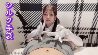 【モ無】つるつるシルク手袋でパンツ越しに擦られまくってイカされる僕と日本素人美女/個人撮影/寸止め/裏垢/手コキ/hentai【ゆなぱんちゃんねる】