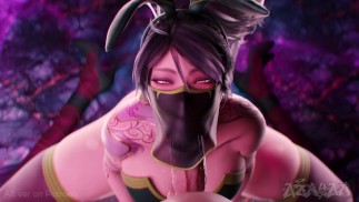 Bunny Akali fait une🐰🥕 pipe