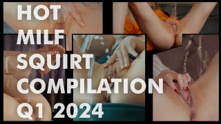 Compilation de MILF Squirt - La saison la plus humide jusqu'à présent !!!