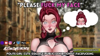 F4M | Nieśmiała Urocza Dziewczyna Z College'u Prosi Cię O Pieprzenie Jej Twarzy | Erotyczne odgrywanie ról Hentai Audio | ASMR