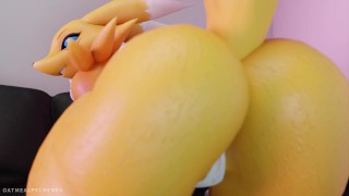 Belle-mère poilue Renamon au casting