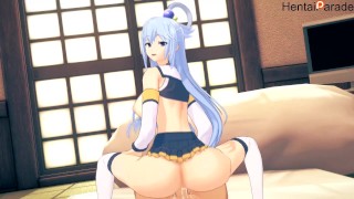 Hentai Aqua obtenir Creampied Konosuba (Vidéo complète 6scenes sur Patreon)