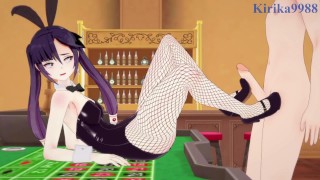 Mona und ich haben intensiven Sex in einem Casino. - Genshin Impact Hentai