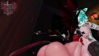 VTUBER LAISSE UN FAN LA BAISER DANS VRCHAT