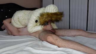 69 dans mon doudoune blanche, creampie oral
